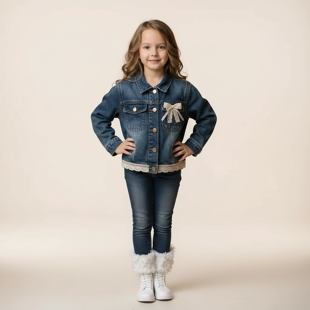 جاكيت بناتي جينز