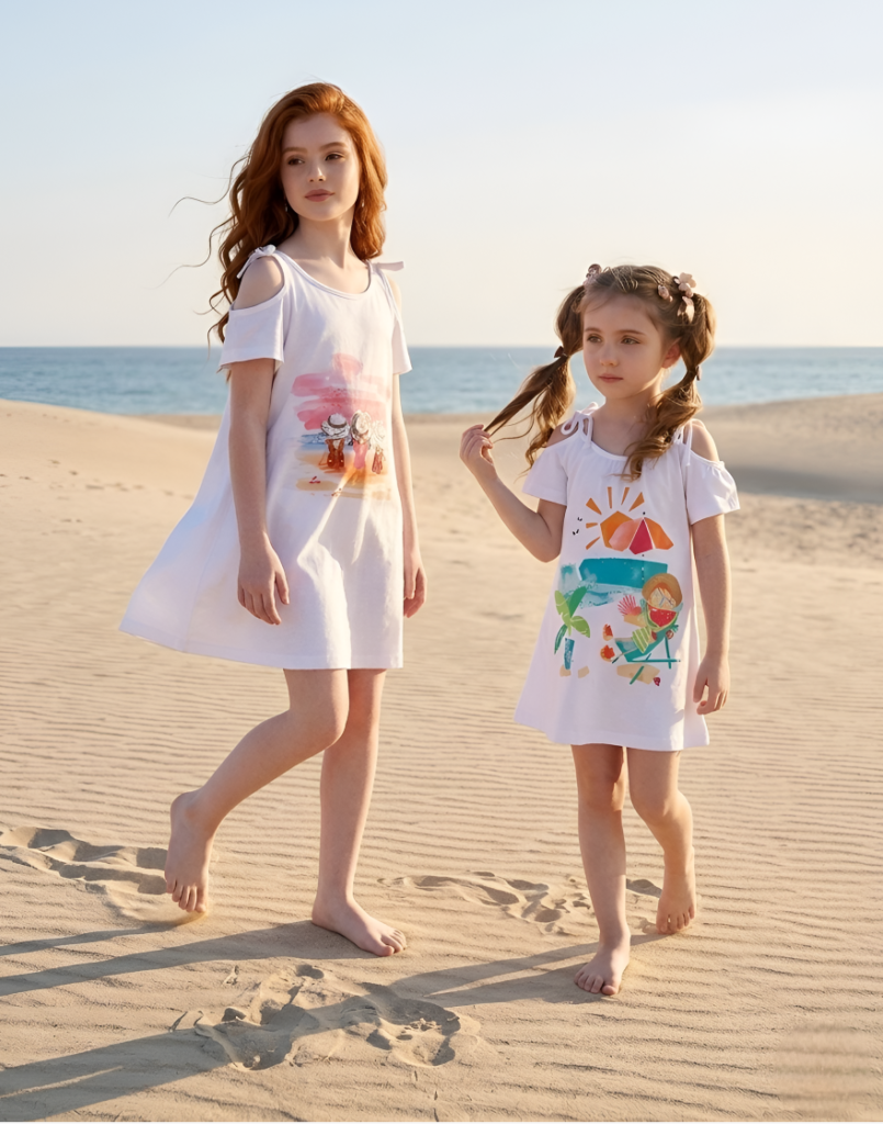 فستان بحر بناتي