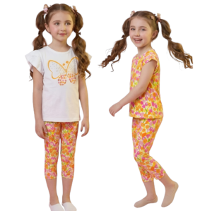 بيجامة بناتي برمودا