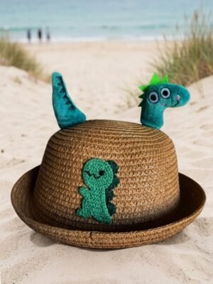 Boys' Dinosaur Straw Hat