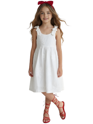 Bloom Embroidered Dress