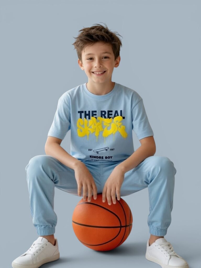 Kids 'The Real Skater' Graffiti Graphic T-Shirt
